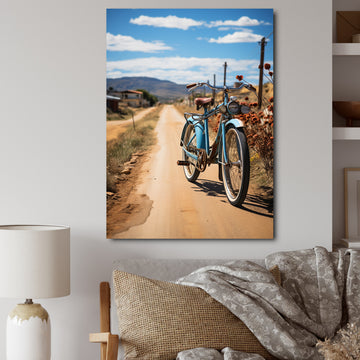 Bicycle Two wheeled Adventure - Bicycle Canvas Wall Art